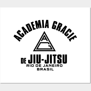 academia gracie de jiu jitsu rio de janeiro Posters and Art